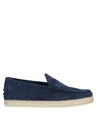 TOD'S Espadrilles Midnight blue Leather