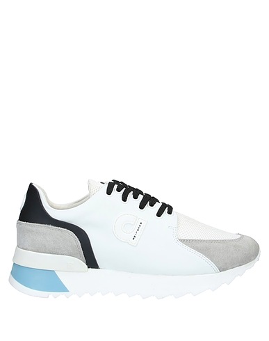 AGILE by RUCOLINE Sneakers Grigio chiaro Pelle, Fibre tessili