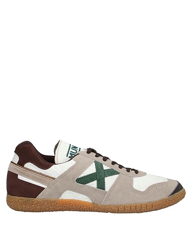 MUNICH Sneakers Light grey Textile fibres, Leather
