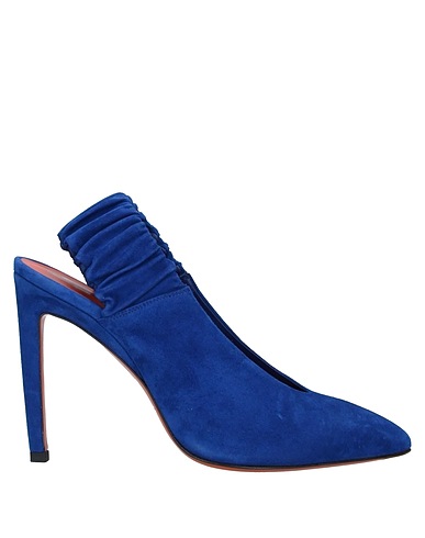 SANTONI Pump Blue Leather