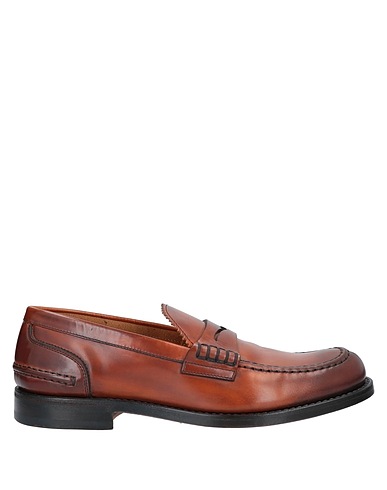 FABI Loafers Tan Soft Leather