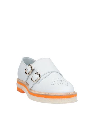 Santoni Loafers In White