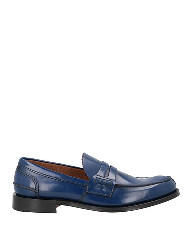 CHURCH'S Mokassins Blau Leder