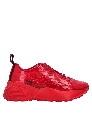 STELLA McCARTNEY Sneakers Red 100% Polyurethane