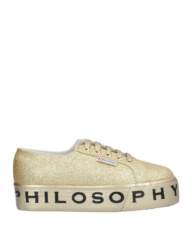 Superga X Philosophy Di Lorenzo Serafini Sneakers In Gold