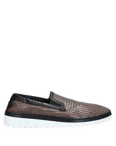 DOLCE&GABBANA Loafers Dark brown Leather