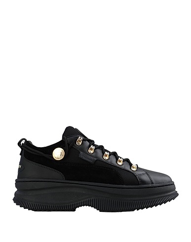 PUMA x BALMAIN Sneakers Deva X Balmain  
 Black Leather, Textile fibres