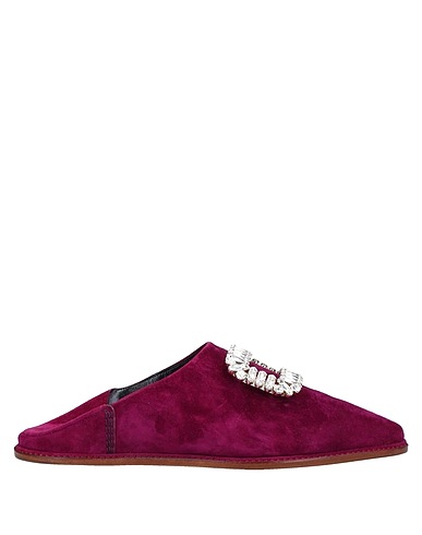 ROGER VIVIER Mules και τσόκαρα Μωβ Δέρμα