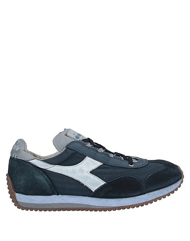 DIADORA HERITAGE Sneakers Blau Leder, Gewebefasern