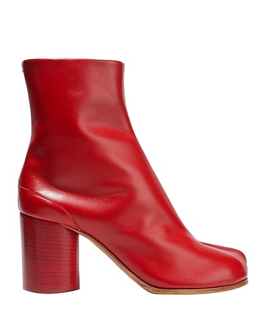 MAISON MARGIELA Botín Rojo Cuero