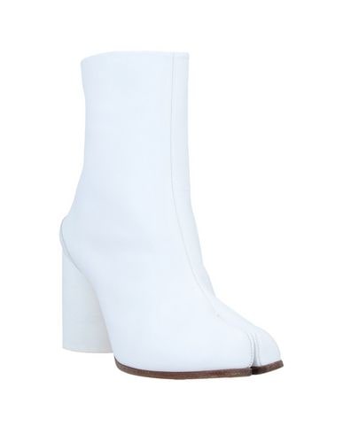 Maison Margiela Ankle Boots In White