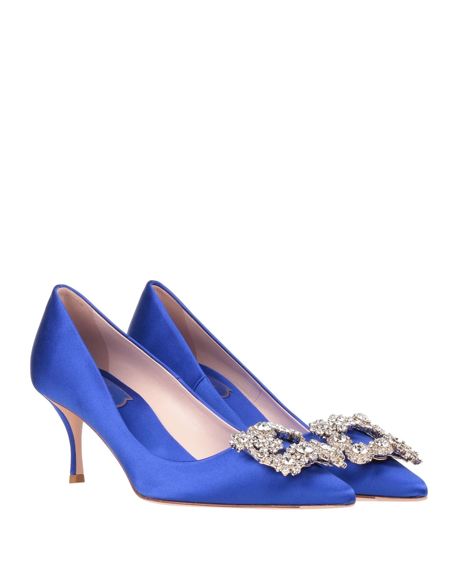 あ*き様 未使用　Roger Vivier キラキラ　ネイビー　パンプス 未使用Roger Vivier キラキラネイビーパンプス