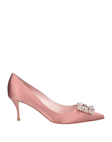 ROGER VIVIER Pump Light pink Textile fibers