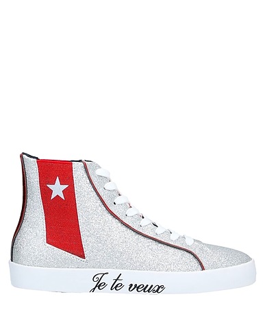 SHOPART Sneakers Silver Textile fibres