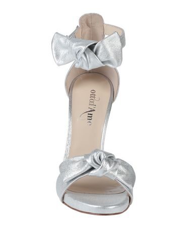 Ottod'ame Sandals In Silver