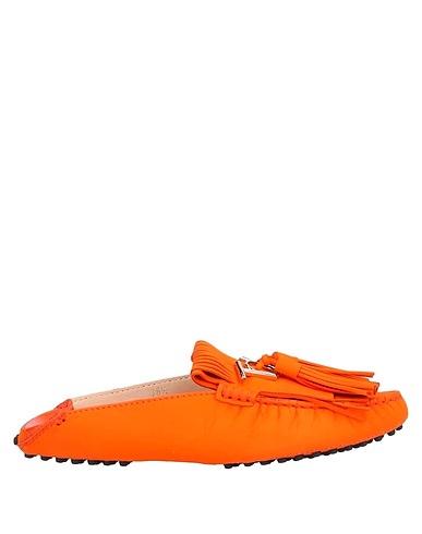 TOD'S Mocassino Arancione Pelle
