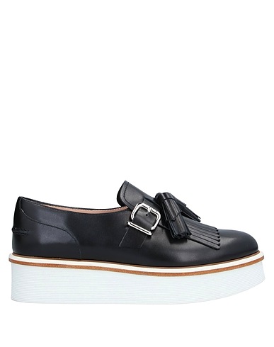 TOD'S Loafers Black Calfskin