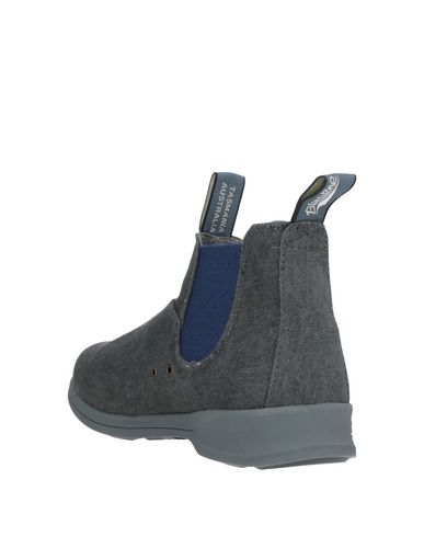 Shop Blundstone Man Ankle Boots Lead Size 6.5 Textile Fibers In Grey