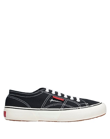 SUPERGA Sneakers Schwarz Gewebefasern