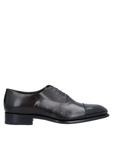 Santoni Laced Shoes In Black