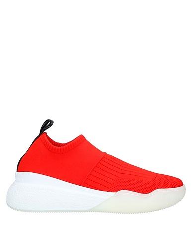 STELLA McCARTNEY Sneakers Red Textile fibres