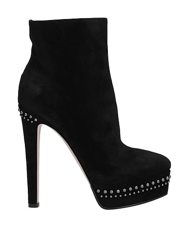LE SILLA Ankle boot Black Leather