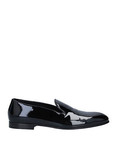 DOUCAL'S Loafers Black Soft Leather