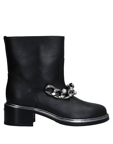 LE SILLA Ankle boot Black Leather