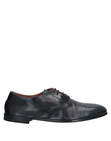DOUCAL'S Laced shoes Black Soft Leather
