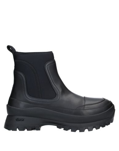 Stella Mccartney Faux Leather And Neoprene Ankle Boots In Black
