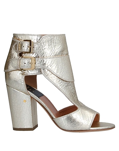 LAURENCE DACADE Sandals Platinum Leather