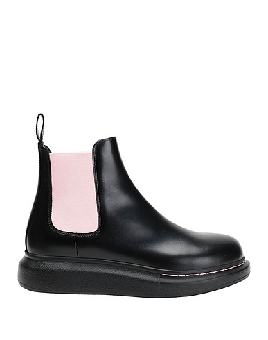 MCQUEEN Ankle boot Black Soft Leather