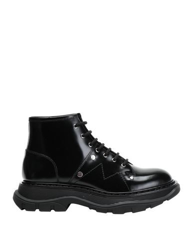ALEXANDER MCQUEEN ALEXANDER MCQUEEN WOMAN ANKLE BOOTS BLACK SIZE 9 SOFT LEATHER,11823045ME 13