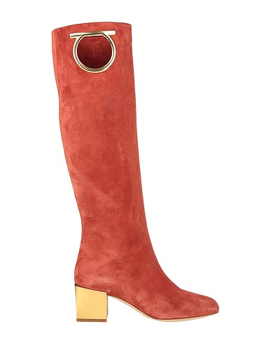 FERRAGAMO Boots Rust Calfskin