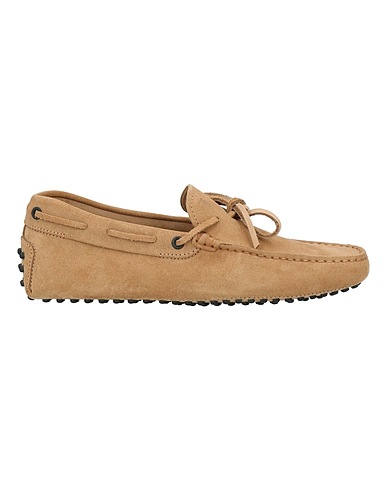 TOD'S Loafers Camel Leather