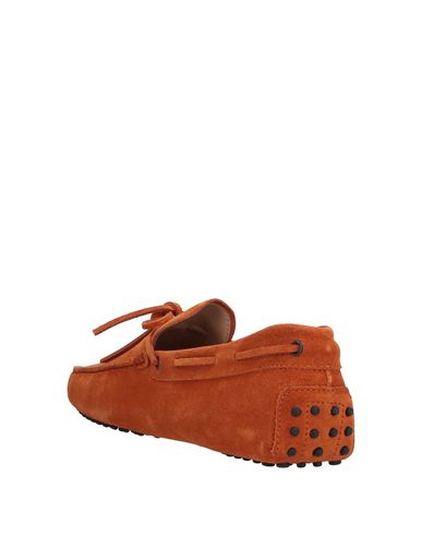 Tod's Loafers In Orange