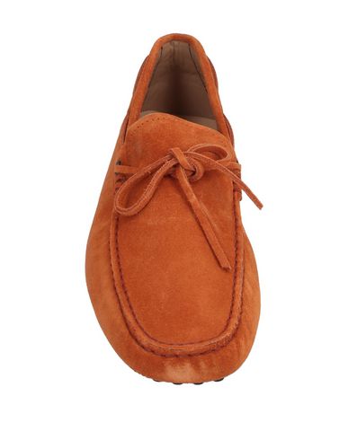 Tod's Loafers In Orange