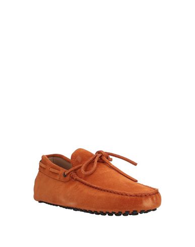 Tod's Loafers In Orange