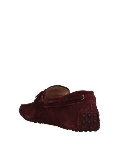 Tod's Loafers In Maroon