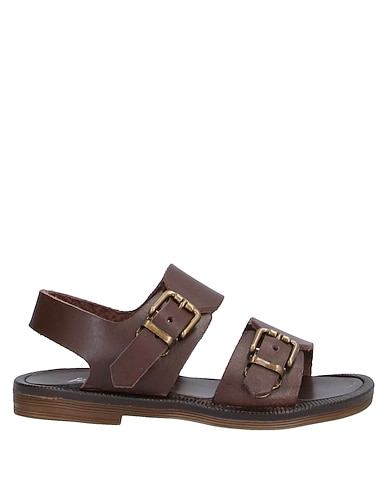 JARRETT Sandals Chocolate brown Soft Leather