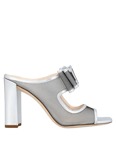 BALLIN Sandali Argento Fibre tessili