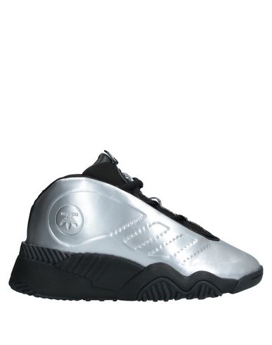 ADIDAS ORIGINALS BY ALEXANDER WANG ADIDAS ORIGINALS BY ALEXANDER WANG MAN trainers SILVER SIZE 5 TEXTILE FIBERS