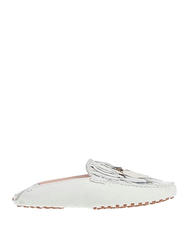 TOD'S Mules and clogs White Leather