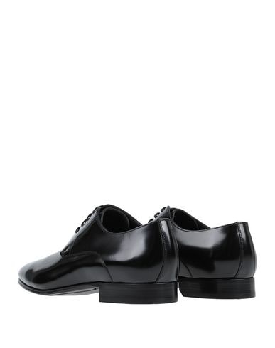 Dolce & Gabbana Leather Derby. In Black
