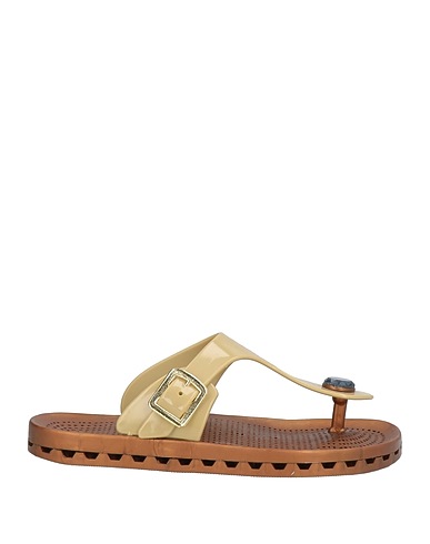 SENSI Flip flops Beige Rubber