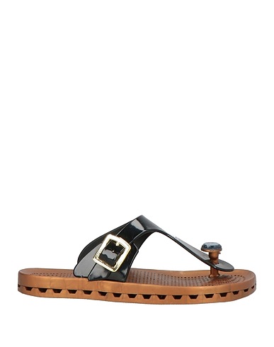 SENSI Flip flops Black Rubber