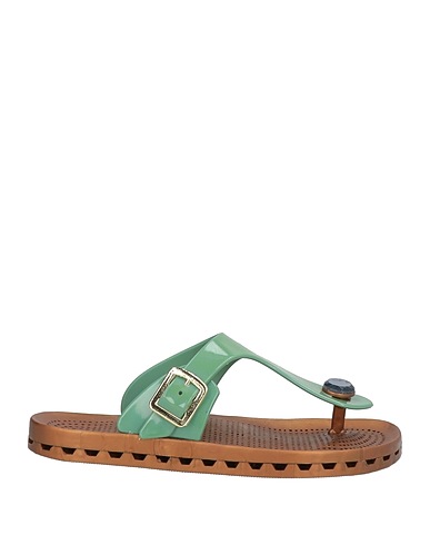 SENSI Flip flops Light green Rubber