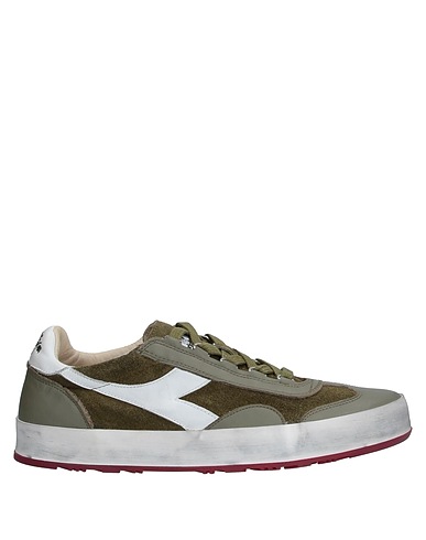 DIADORA HERITAGE Sneakers Military green Leather