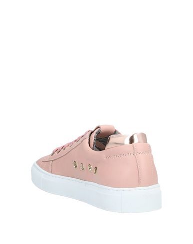 Shop Cesare Paciotti 4us Woman Sneakers Pink Size 10 Soft Leather