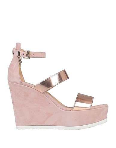PACIOTTI 4US Sandals Antique rose Leather